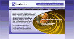 Desktop Screenshot of microplexinc.com